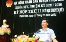 Kỳ họp thứ 11 (kỳ họp chuyên đề) HĐND huyện Thiệu Hoá khoá XIV, nhiệm kỳ 2021-2026